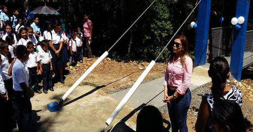 Más de un centenar de personas pasarán el río Cascajal sin peligro