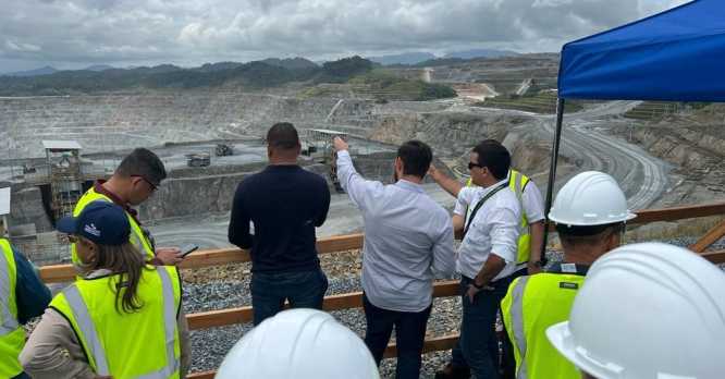 Comisión de Comercio y Asuntos Económicos de la Asamblea Nacional visita Cobre Panamá