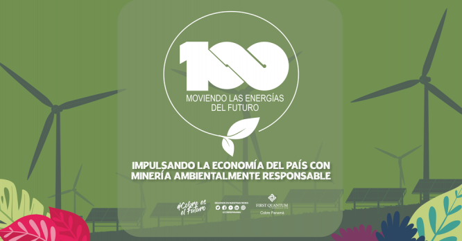 Cobre panameño alcanza la exportación #100