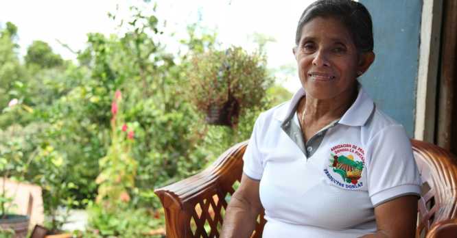 Domitila, de ama de casa a empresaria