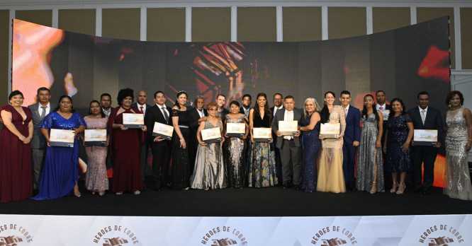 Héroes de Cobre vuelve a reconocer el talento y la vocación de profesionales panameños