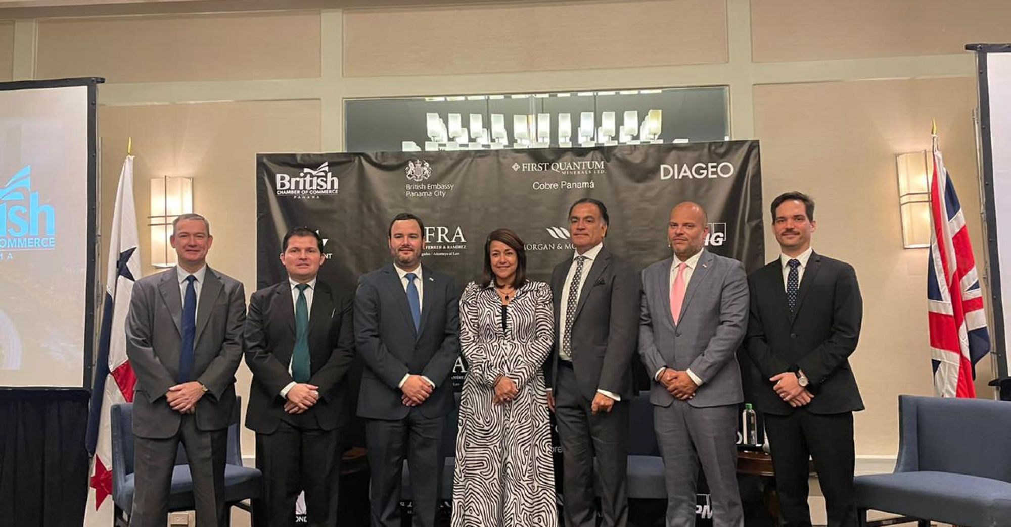 Cobre Panamá comparte su experiencia en foro de negocios de la Cámara de Comercio Británica