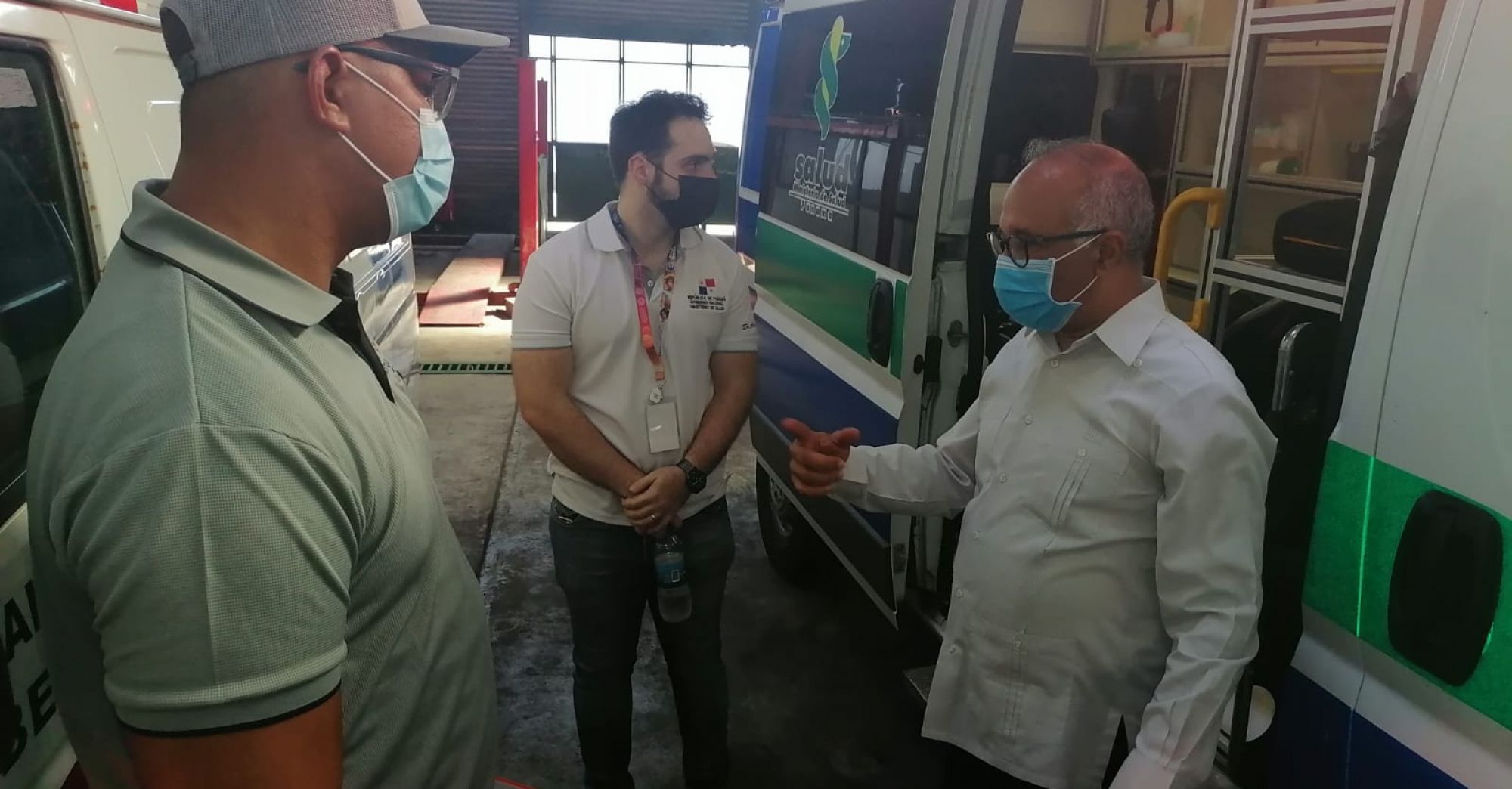 Con el apoyo de Cobre Panamá reparan ambulancias del MINSA en Colón